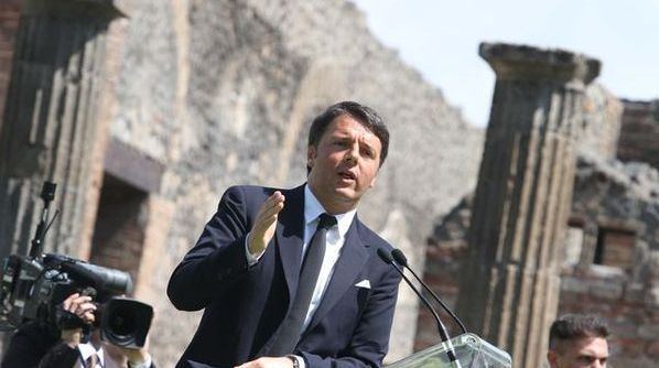 Matteo Renzi, sciopero Scavi di Pompei sindacati scandalosi