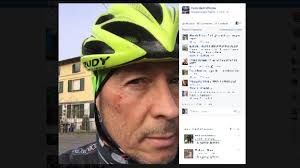 Paolo Belli urtato in bici da auto pirata