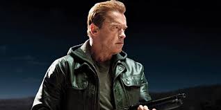 Arnold Schwarzenegger al museo delle cere interpreta Terminator