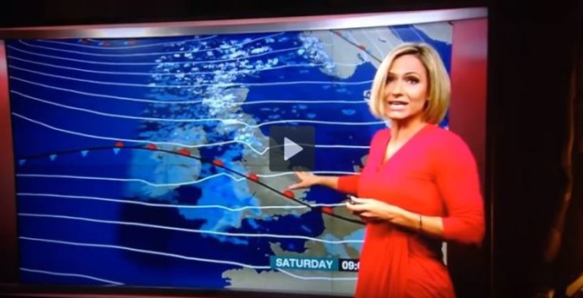 Annunciatrice Meteo sviene in diretta e lo annuncia lei stessa