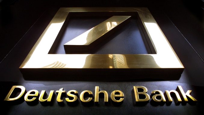 Crollo Deutsche Bank