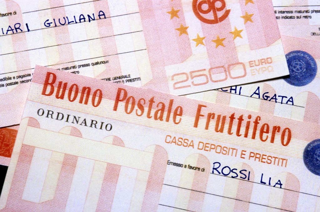 Buoni postali 15 dicembre